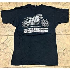 1970's Champion Harley-Davidson XR750 Jay Springsteen AMA Racing T-Shirt RARE